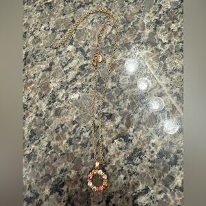 Plunder Gold and Multicolor Pendant Necklace